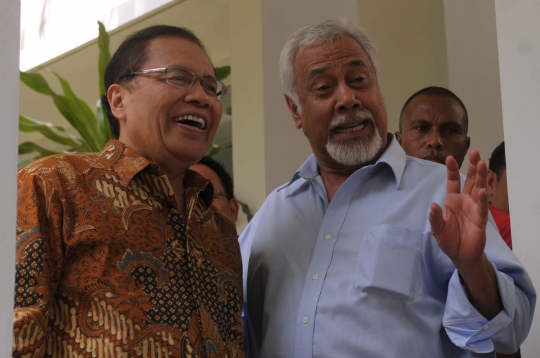 Keakraban Menteri Rizal Ramli sambut kunjungan Xanana Gusmao