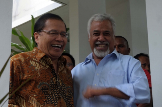 Keakraban Menteri Rizal Ramli sambut kunjungan Xanana Gusmao