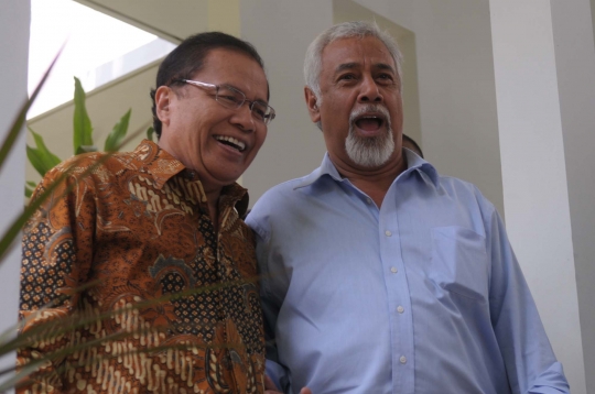 Keakraban Menteri Rizal Ramli sambut kunjungan Xanana Gusmao