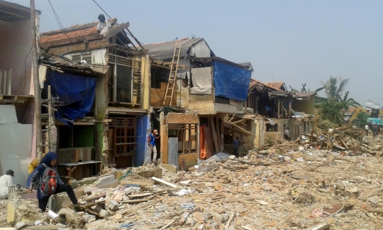 Menengok situasi Kampung Pulo usai penggusuran