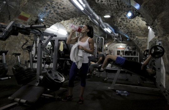 Sosok cantik Belian, atlet binaraga wanita pertama Palestina