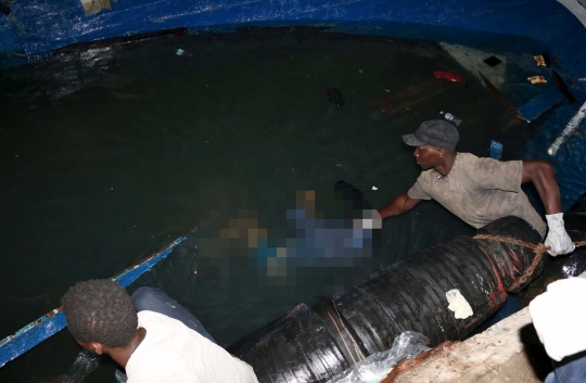 Perahu imigran tenggelam di perairan Libya, 200 orang tewas