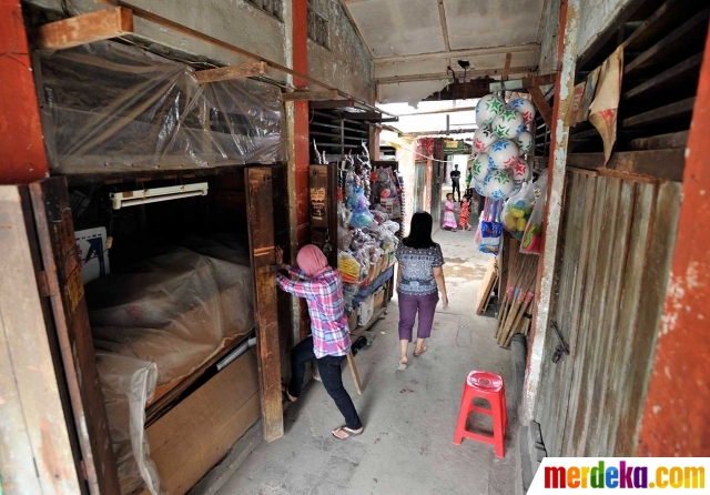 Foto : Melihat kondisi Pasar Blora yang mengenaskan di 