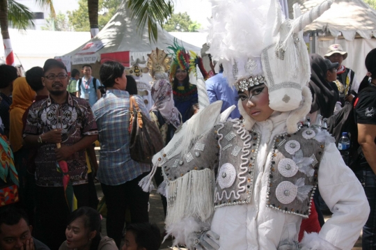 Mengintip kemeriahan Jember Fashion Carnaval 2015