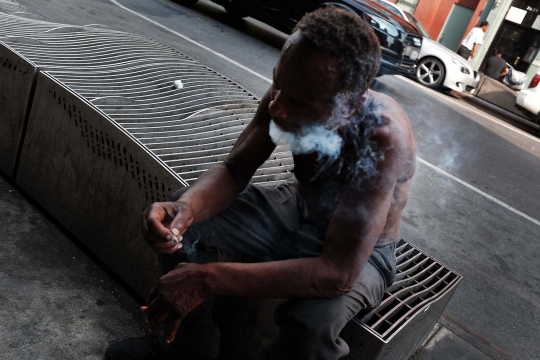 Polisi New York tangkap pecandu ganja sintetis di East Harlem