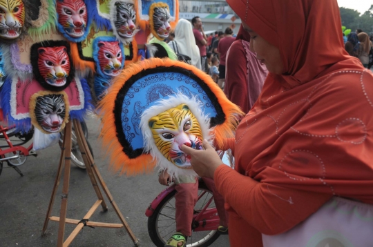 Topeng Reog Ponorogo, mainan murah yang beredukasi