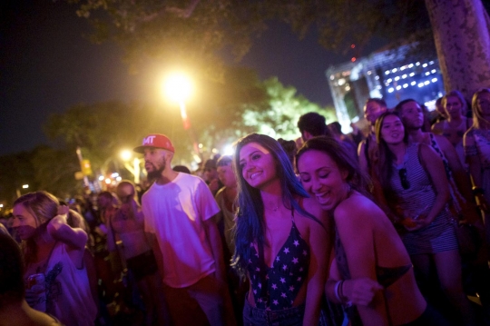 Yang cantik dan seksi di festival musik Made in America