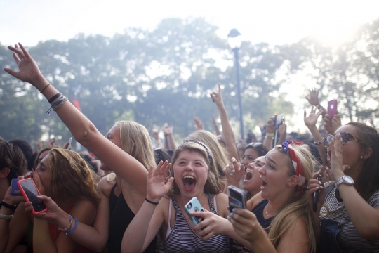Yang cantik dan seksi di festival musik Made in America