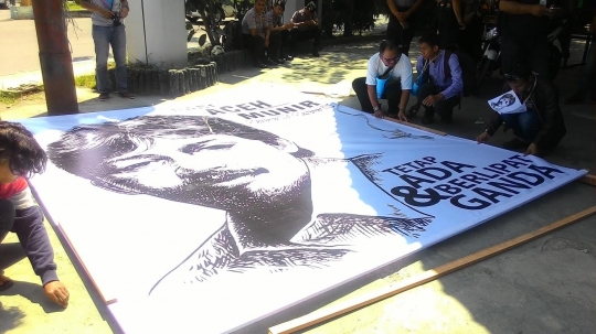 Aktivis HAM gelar aksi solidaritas Munir di Banda Aceh