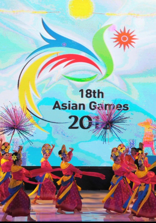Tarian tradisional hiasi peluncuran logo Asian Games 2018