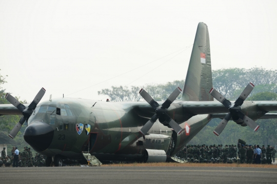 1.150 Prajurit TNI diterjunkan atasi kebakaran hutan di Sumatera