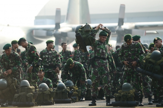 1.150 Prajurit TNI diterjunkan atasi kebakaran hutan di Sumatera