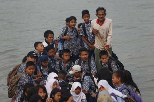 Sekolah di Palembang diliburkan gara-gara asap makin berbahaya