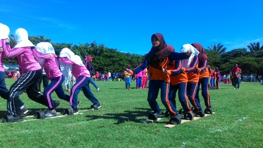 Antusiasme siswa SD Aceh lestarikan permainan tradisional Tanah Air