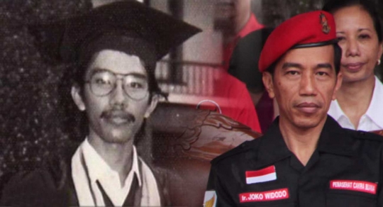 Ini foto-foto perbedaan Jokowi dulu dan sekarang