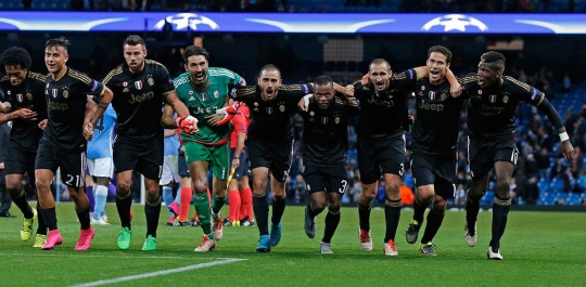 Laga pembukaan Grup D, Juventus tekuk City 2-1 di Etihad