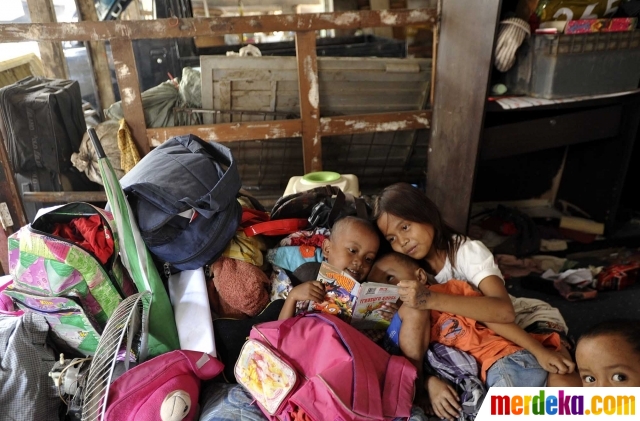 Foto : Hari-hari terakhir warga kolong Tol Penjaringan 