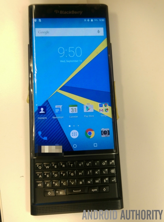 Ini wujud smartphone Android pertama dari Blackberry