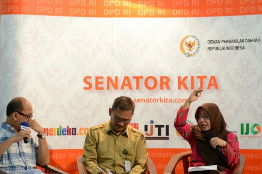 Diskusi Senator Kita bahas sikap pemerintah tangani bencana asap