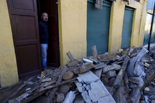 Porak-poranda Chile diguncang gempa 8,3 SR