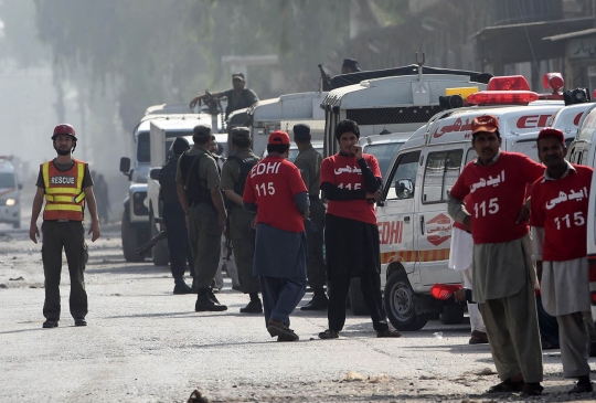 Taliban serbu pangkalan udara Pakistan, 16 orang tewas