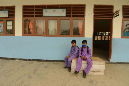 Meratapi sekolah di Riau jadi usang akibat kabut asap