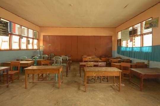 Meratapi sekolah di Riau jadi usang akibat kabut asap