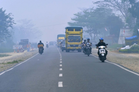 Meratapi sekolah di Riau jadi usang akibat kabut asap