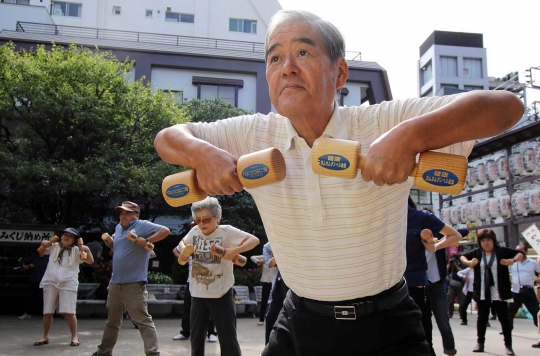 Melihat lansia Jepang menjaga usianya agar panjang umur