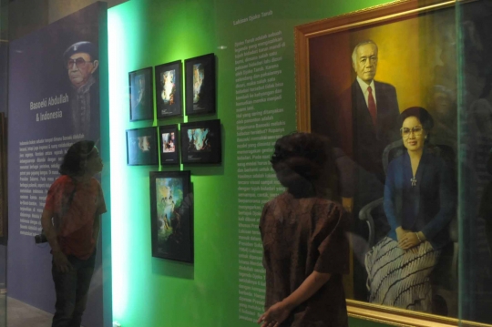 Melihat pameran lukisan sang maestro Basuki Abdullah