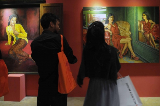 Melihat pameran lukisan sang maestro Basuki Abdullah