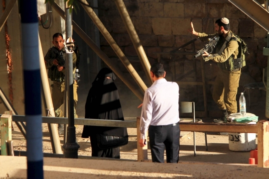 Aksi kejam tentara Israel tembak wanita Palestina bercadar