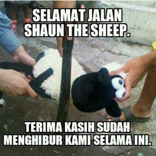 Bikin ngakak, ini deretan meme kambing kurban saat Idul Adha