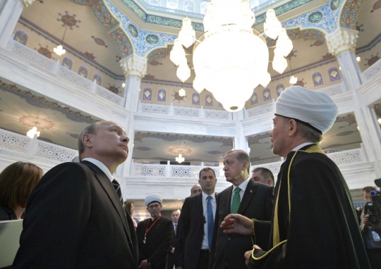 Ini wajah baru Masjid Agung Rusia, mampu tampung 10 ribu jemaah
