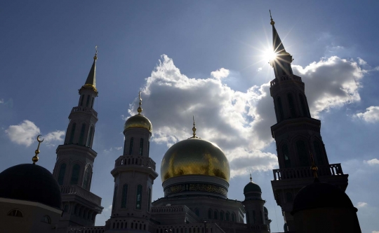 Ini wajah baru Masjid Agung Rusia, mampu tampung 10 ribu jemaah