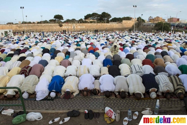 Foto : Kumandang takbir Idul Adha 1436 H dari berbagai 