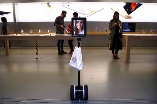Robot di Sydney ini ikut antre iPhone 6s sejak subuh