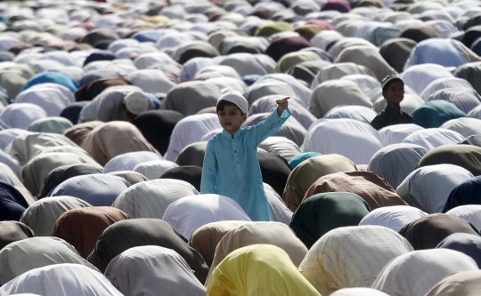 Tiga negara di Asia ini baru melaksanakan salat Idul Adha