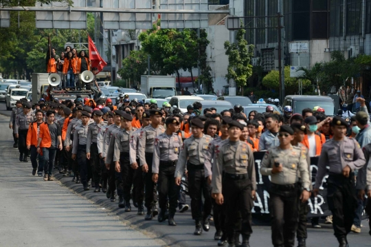 Puluhan mahasiswa gelar demo peringati 16 tahun tragedi Semanggi