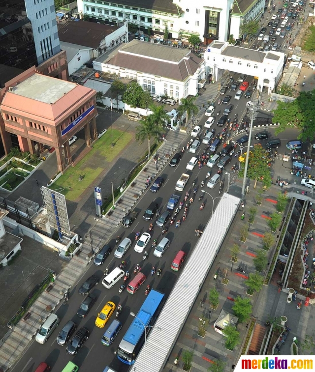  Foto Semrawutnya lalu lintas di Kota Bandung merdeka com