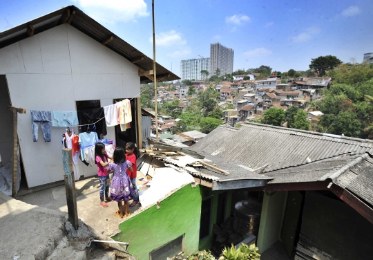 Melihat padatnya Kampung 200 di Bandung
