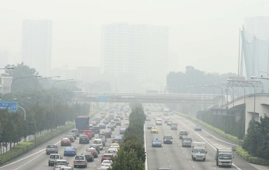 Semakin pekat, Singapura tingkatkan level kabut asap jadi berbahaya