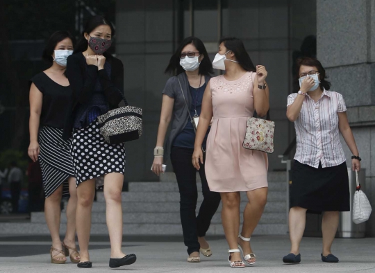 Semakin pekat, Singapura tingkatkan level kabut asap jadi berbahaya