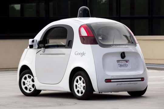 Ini wujud mungil mobil pintar Google