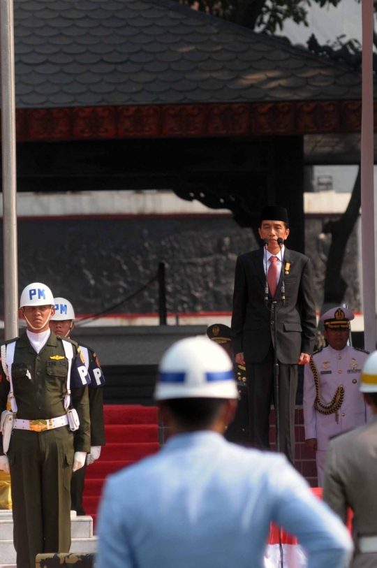 Presiden Jokowi peringati Hari Kesaktian Pancasila di Lubang Buaya