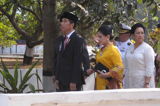 Presiden Jokowi peringati Hari Kesaktian Pancasila di Lubang Buaya