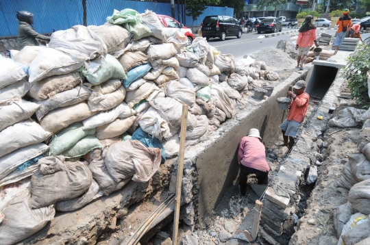 Perbaikan gorong-gorong antisipasi banjir Jakarta