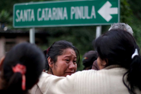 40 Rumah tertimbun tanah longsor di Guatemala