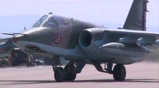 Mengintip markas angkatan udara Rusia di Suriah