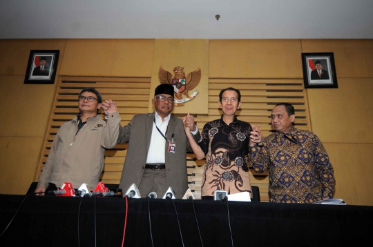 Ruki, Johan, Zulkarnain & Seno bersatu tolak revisi UU KPK